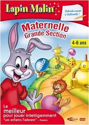 MINDSCAPE FRANCE Lapin Malin Maternelle grande section : Panique &agrave; Ballonville 2010/2011 