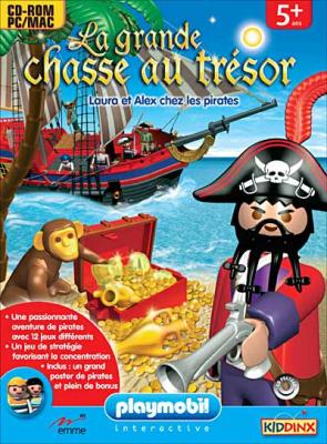 Playmobil - La Grande Chasse au Tr&eacute;sor - Laura et Alex chez les pirates 