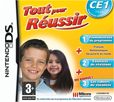 Tout Pour R&eacute;ussir - Ce1 (7-8 Ans) Nintendo Ds