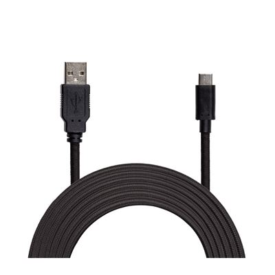 UNDER CONTROL C&acirc;ble de charge tress&eacute; Type C Nintendo Switch