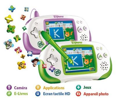 GENERIQUE Console Leapster Explorer - Rose 