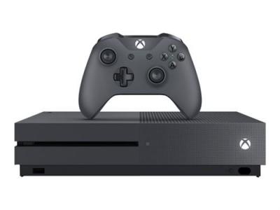 Console MICROSOFT Xbox One S Gris 500 Go + 1 manette