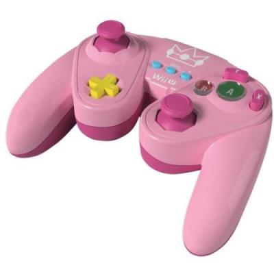NINTENDO Manette Fight Pad Pdp Pour Wii U - Mod&egrave;le Peach