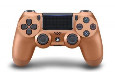 SONY Manette PS4 DualShock 4.0 V2 Metallic Copper - PlayStation Officiel