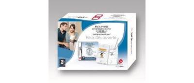 Nintendo DS Lite blanche Pack d&eacute;couverte Entra&icirc;nement C&eacute;r&eacute;bral du Dr Kawashima