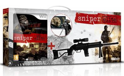 Sniper Elite + Fusil Sniper Bigben pour Wii