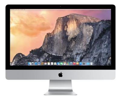 Apple iMac 27 5K Retina 1 To Fusion Drive 8 Go RAM Intel Quad Core i5 &agrave; 3,5 GHz MF886 Fin 2014 