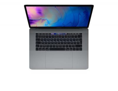 Apple MacBook Pro 15.4"" Touch Bar 512 Go SSD 16 Go RAM Intel Core i7 hexac&oelig;ur &agrave; 2.6 GHz Gris sid&eacute;ral Sur-mesure 2019 