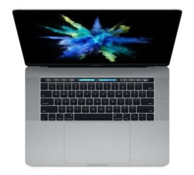 Apple MacBook Pro 15.4'' Touch Bar 1 To SSD 16 Go RAM Intel Core i7 quadric&oelig;ur &agrave; 2,9 GHz Gris sid&eacute;ral Sur-mesure 2017 
