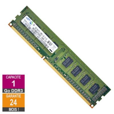SAMSUNG Barrette M&eacute;moire 1Go RAM DDR3 M378B2873FH0-CH9 PC3-10600U 1333MHz 1Rx8 