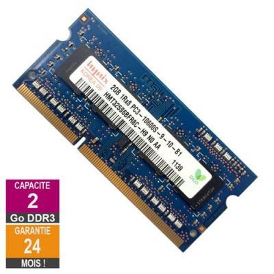 HYNIX Barrette M&eacute;moire 2Go RAM DDR3 HMT325S6BFR8C-H9 SO-DIMM PC3-10600 1333MHz 1Rx8 