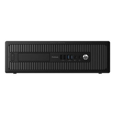 HP  ProDesk 600 G1 - SFF Core i3 4160 - RAM 4 Go - HDD 500 Go - DVD SuperMulti - HD Graphics 4400 - Gigabit Ethernet - Win 7 Pro 64 bits (comprend Licence Win 8.1 Pro) - moniteur : aucun - Smart Buy -