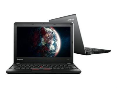 LENOVO  ThinkPad Edge E145 20BC - AMD A4 - 5000 - Win 7 Pro 64 bits - Radeon HD 8330 - 4 Go RAM - 500 Go HDD - 11.6"" 1366 x 768 (HD) - noir nuit avec une fine bande argent&eacute;e (sur le