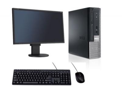 DELL PC  Optiplex 790 SFF Intel Pentium G620 2.6GHz 16Go 1To HDD Ecran 17 Microsoft Windows 7 