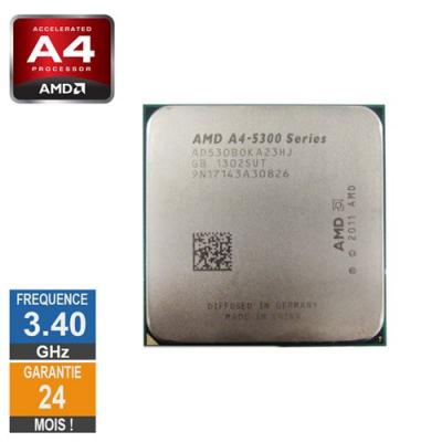 AMD Processeur  A4 Series A4-5300B 3.40GHz AD530BOKA23HJ FM2 1Mo 