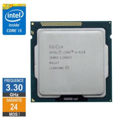 INTEL Processeur  Core i3-3220 3.30GHz SR0RG LGA1155 3Mo 