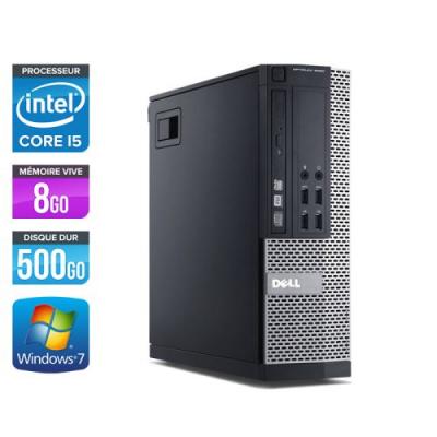 DELL Unit&eacute; centrale  Optiplex 7010 SFF - Noir - Intel Core i5-3470 / 3.20 GHz - RAM 8 Go - HDD 500Go - DVDRW - Gigabit Ethernet - Windows 7 Professionnel 