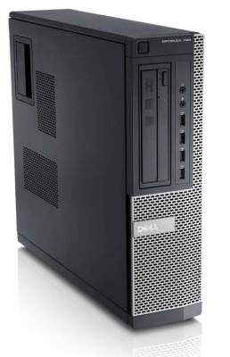 DELL Unit&eacute; centrale  Optiplex 790 Desktop - Noir - Intel Pentium G630 / 2.70 GHz - RAM 4 Go - HDD 500 Go - DVD - Gigabit Ethernet - Windows 7 Professionnel 