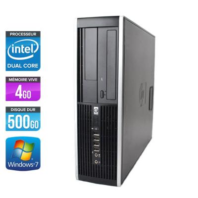 HP Unit&eacute; centrale  Elite 8300 SFF - Noir - Intel Pentium G870 / 3.10 GHz - RAM 4 Go - HDD 500 Go - DVD - Gigabit Ethernet - Windows 7 Professionnel 