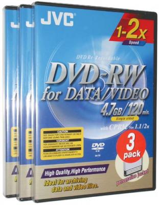JVC  DVD-RW 2x x 3 