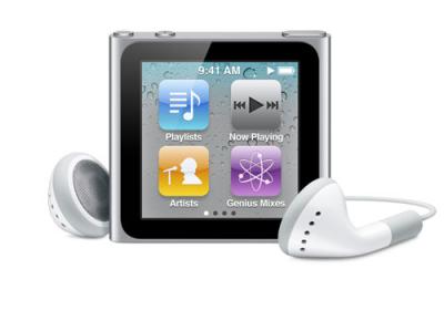 Apple iPod nano 6G 8 Go argent&eacute;