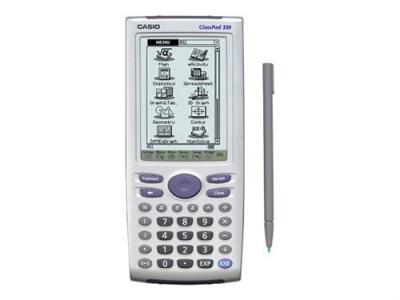  Casio ClassPad 330 - Calculatrice graphique - USB - pile 