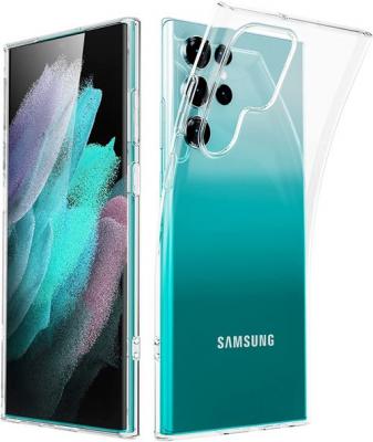XEPTIO Coque pour Samsung Galaxy S22 ULTRA 5G Souple Transparente Bumper en Gel TPU Invisible 