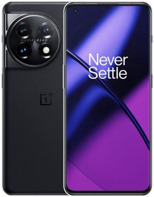 ONEPLUS 11 5G - 5G smartphone - double SIM - RAM 8 Go / M&eacute;moire interne 128 Go - &eacute;cran OEL - 6.7"" - 3216 x 1440 pixels (120 Hz) - 3 x cam&eacute;ras arri&egrave;re 50 MP, 