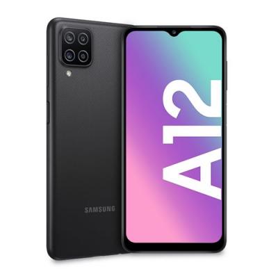  Smartphone TIM Galaxy A12 16,5 cm 6.5"" Double SIM Android 10.0 4G USB Type-C 4 Go 64 Go 5000 mAh Noir 