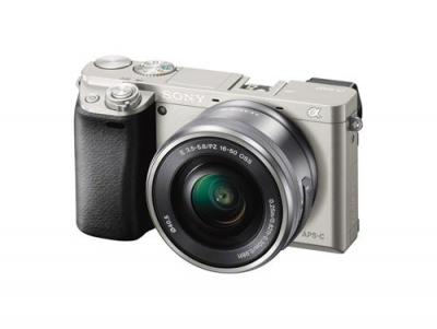 SONY Appareil photo hybride  A6000 ARGENT + 16-50 MM