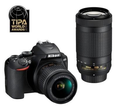 NIKON  Kit D3500 + AF-P DX 18-55 + 70-300