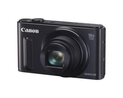 CANON  PowerShot SX610 HS - Appareil photo num&eacute;rique - compact - 20.2 MP - 1080p - 18x zoom optique - Wi-Fi, NFC - noir