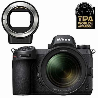 NIKON  PACK Z 6 + Z 24-70mm f/4 S + FTZ Adaptateur