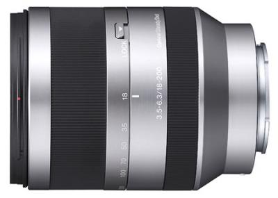 SONY  Objectif SEL E 18-200 mm f/3,5-6,3 OSS