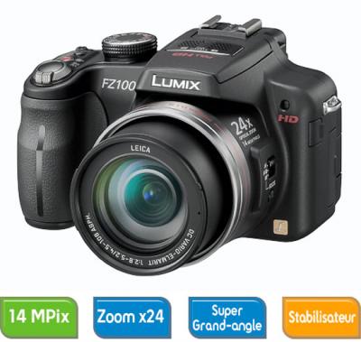 PANASONIC  DMC-FZ100 Appareil photo num bridge 