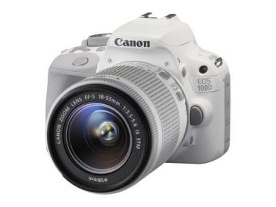 CANON Reflex EOS 100D blanc + Objectif  EF-S IS STM 18-55 mm IS STM