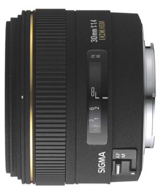 SIGMA  DC EX HSM 30 mm f/1.4, Monture Nikon 