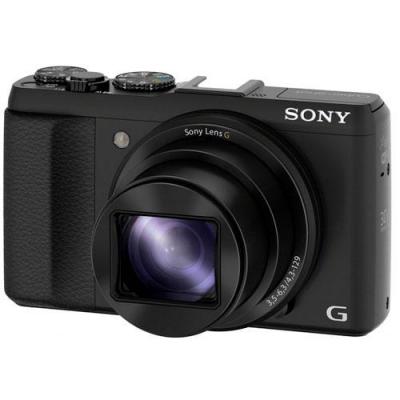 SONY Appareil photo Compact  Cyber-shot DSC-HX50 NoirHX50 - Appareil photo num&eacute;rique - compact - 20.4 MP - 30x zoom optique - Wi-Fi - noir