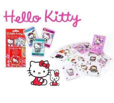 FRANCE CARTES HELLO KITTY Jeu de 7 familles