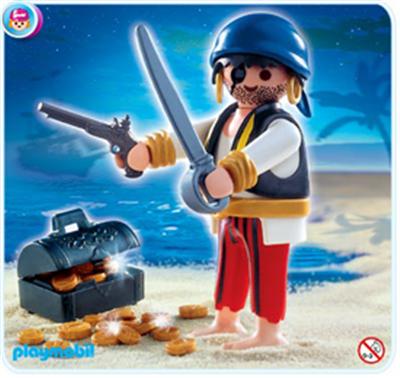 Playmobil Special Plus 4662 - Pirate Avec Coffre Au Tr&eacute;sor