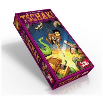 GAMEWORKS Asmodee - TSC01 - Jeu de Strat&eacute;gie - Tschak 