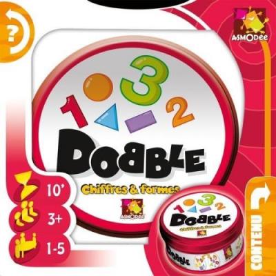 ASMODEE  - Jeu de soci&eacute;t&eacute; - Dobble - Chiffres et formes