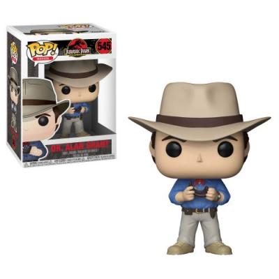  Figurine Funko Pop! N&deg;545 - Jurassic Park - Docteur Alan Grant 