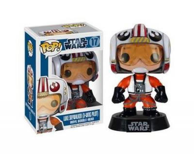 FUNKO Figurine  Pop Star Wars Luke Skywalker (X-Wing Pilote) 9 cm 