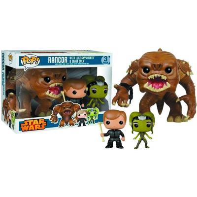 FUNKO Figurine Pop - Star Wars Classique - Pack Rancor, Luke Et Oola -  Pop