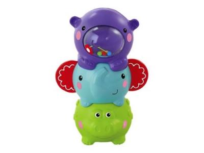 MATTEL FISHER-PRICE Amis de la Jungle &agrave; Empiler