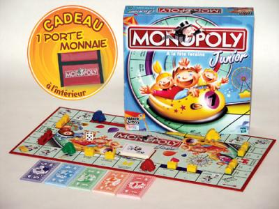 HASBRO Monopoly Junior &Agrave; La F&ecirc;te Foraine