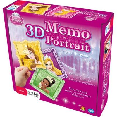 ASMODEE Jeu de cartes Asmod&eacute;e 3D M&eacute;mo Portraits