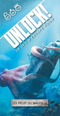 ASMODEE Jeu d'escape game  Unlock Les pi&egrave;ges du Nautilus 
