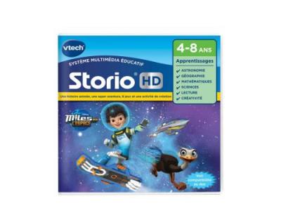VTECH Jeu pour tablette HD Storio  Miles dans l&rsquo;Espace 